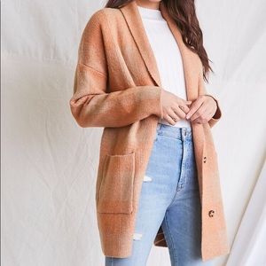 Forever 21 Buffalo Plaid Cardigan Sweater